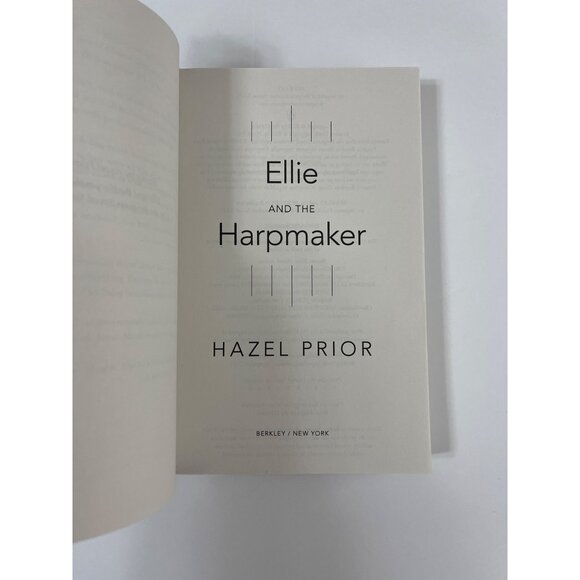 Ellie and the Harpmaker Hazel Prior Fiction Book Paperback Novel Romantic Womens - Picture 5 of 5